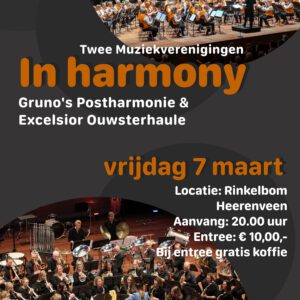 7 maart 2025 - Duoconcert "In Harmony"