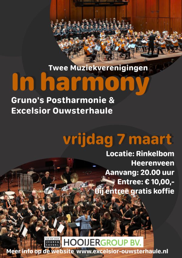 7 maart 2025 - Duoconcert "In Harmony"